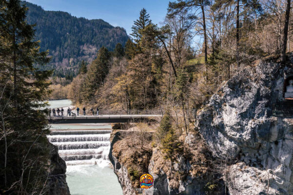 Cascata Lechfall Füssen